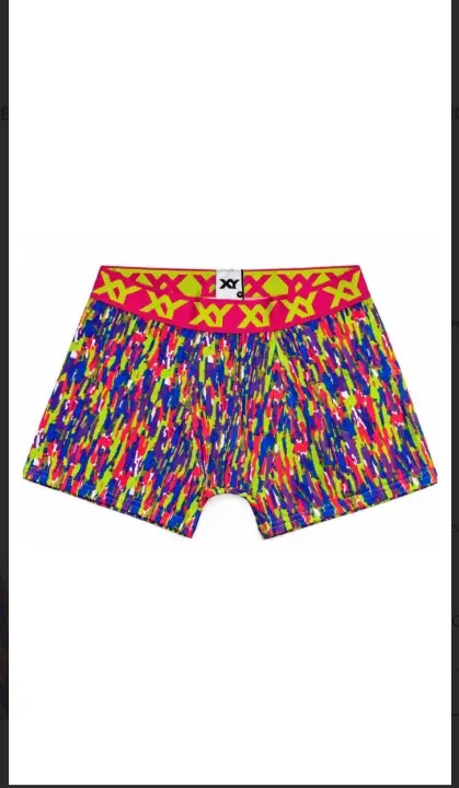 Boxer hombre estampado de algodón y lycra.- XY